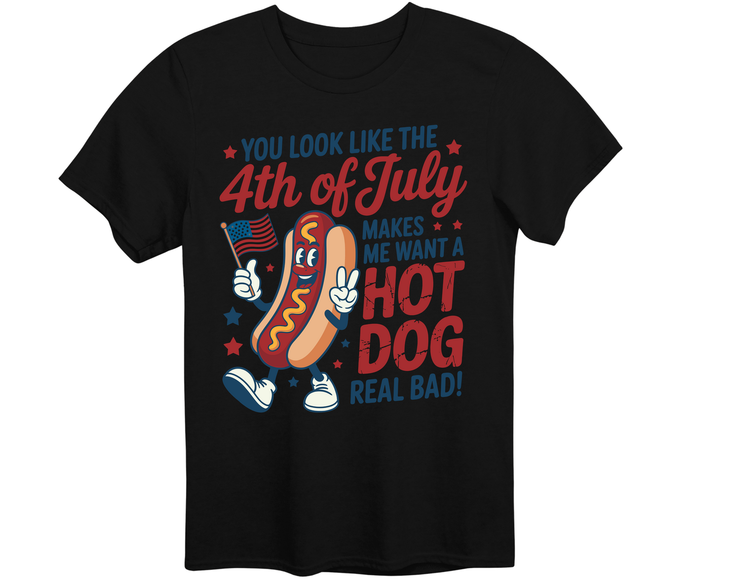 MAKES ME WANT A HOT DOG REAL BAD