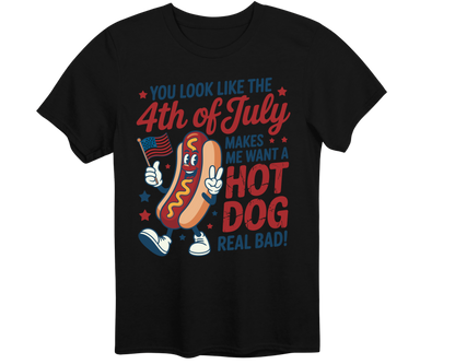 MAKES ME WANT A HOT DOG REAL BAD
