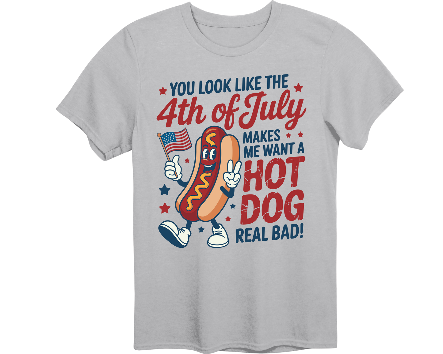 MAKES ME WANT A HOT DOG REAL BAD