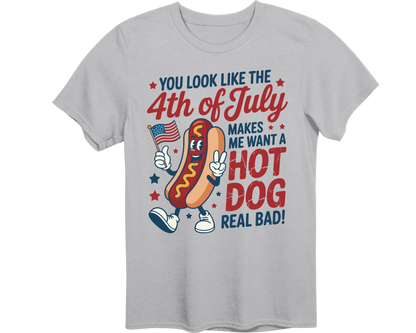 MAKES ME WANT A HOT DOG REAL BAD