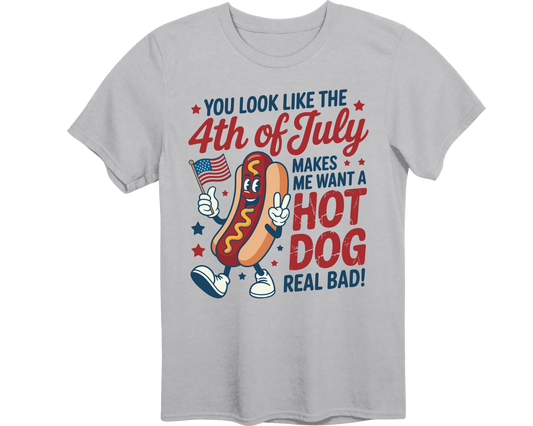 MAKES ME WANT A HOT DOG REAL BAD