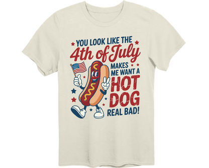 MAKES ME WANT A HOT DOG REAL BAD