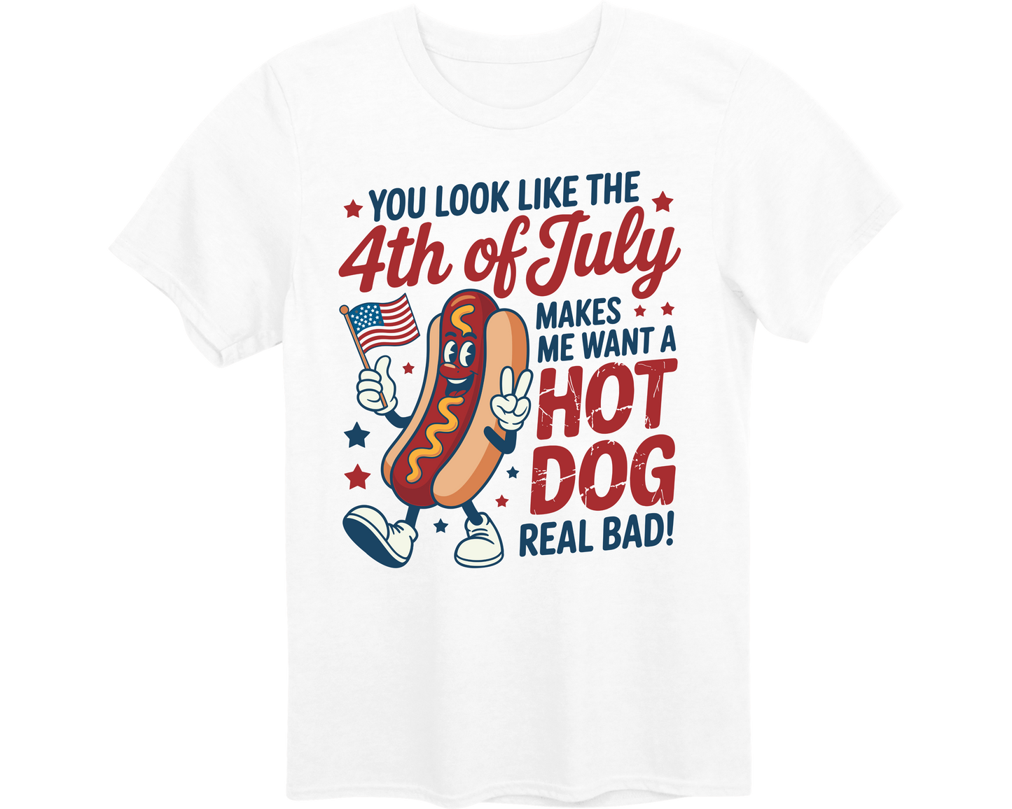 MAKES ME WANT A HOT DOG REAL BAD