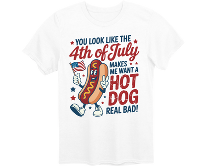 MAKES ME WANT A HOT DOG REAL BAD