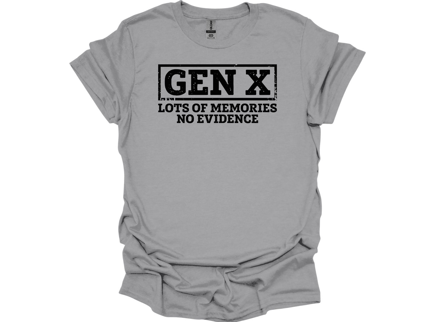 GEN X - LOTS OF MEMORIES NO EVIDENCE
