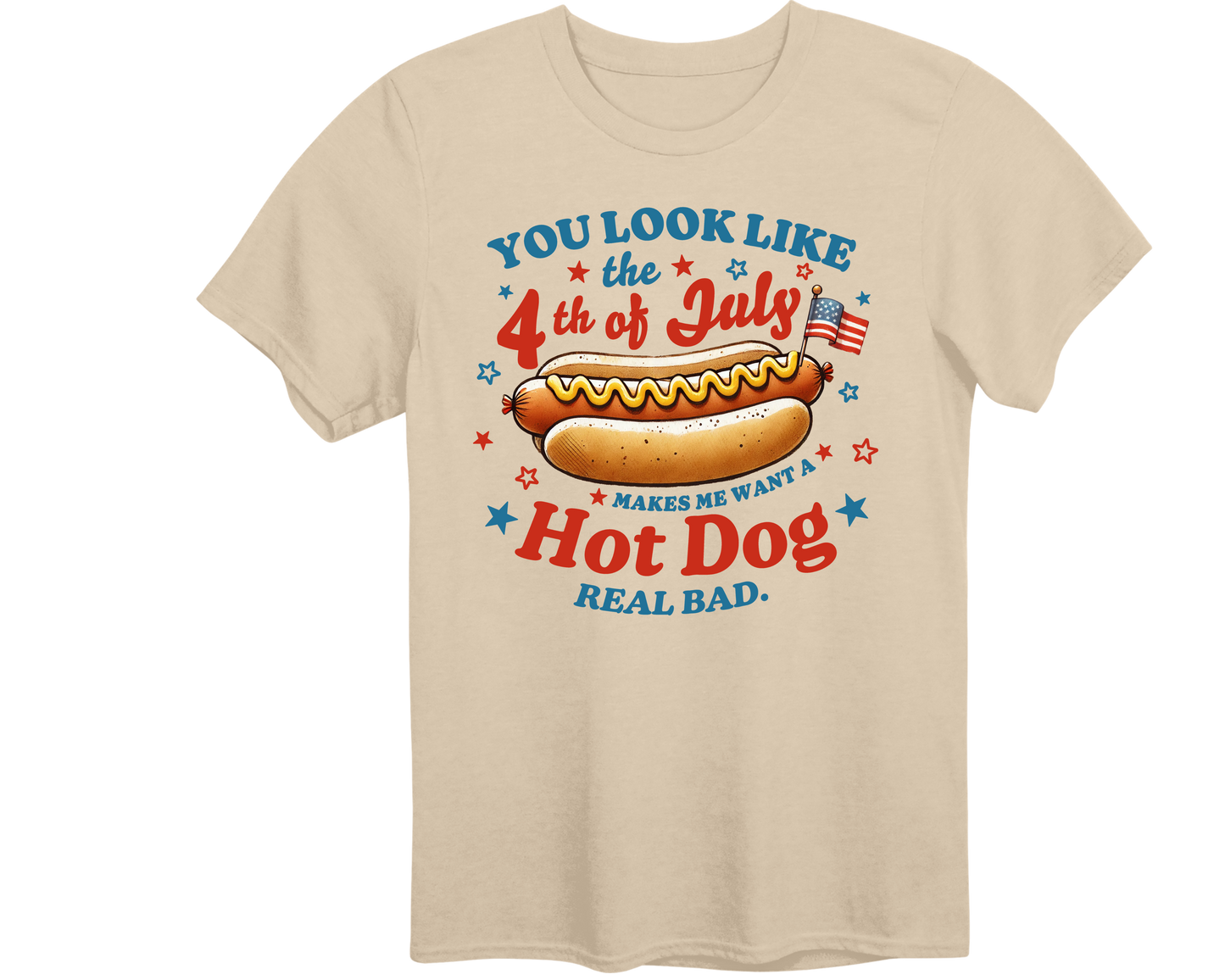 YOU LOOK LIKE THE 4th OF JULY