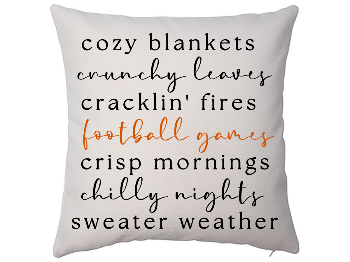 Fall Things Pillow