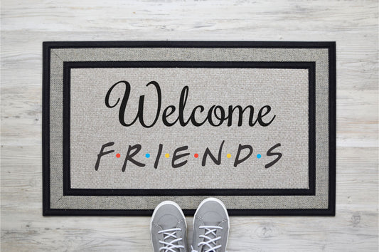 Welcome Friends Doormat